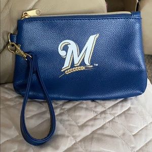 Milwaukee Brewer wristlet